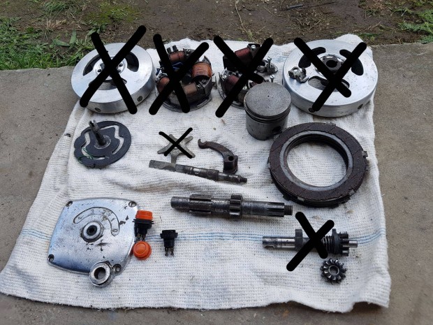 Pannonia �s Danuvia alkatr�sz alkatr�szek