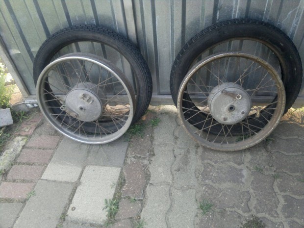 Pannonia kisfékdobos elsö-hátso kerék fékkel