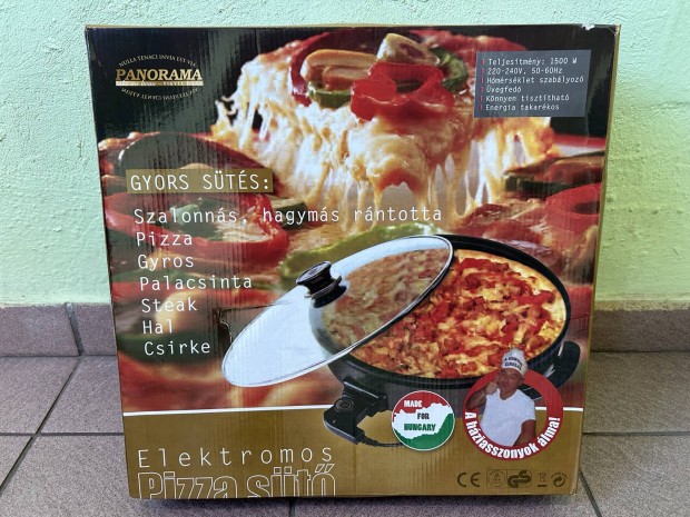 Panorama elektromos pizza sütő 