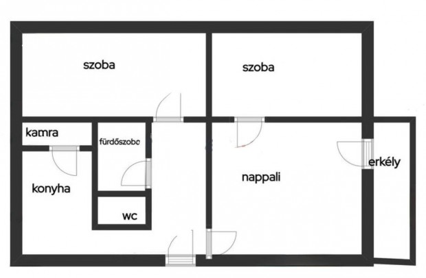 Panor�m�s, j� beoszt�s�, frissen fel�j�tott 3 szob�s R�kospalot�n