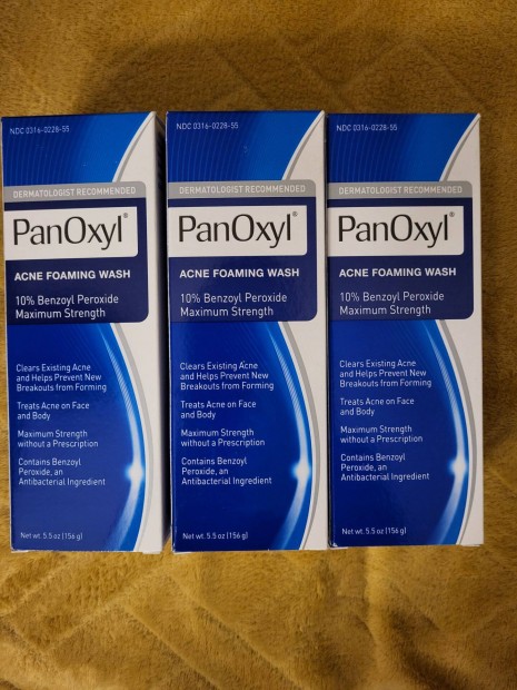Panoxyl Acne Foaming wash