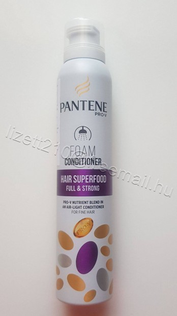 Pantene Hair superfood full & strong hab kondicionl vadonatj bontat