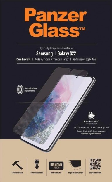 Panzerglass Samsung Galaxy S22 vegflia