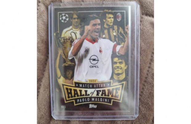 Paolo Maldini Match Attax Hall Fame 2024