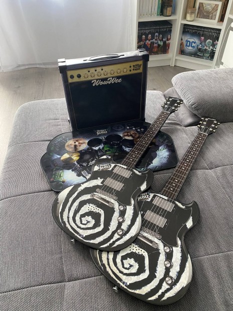 Paper Jamz szett - 2 gitár, 1 dob, 1 erősítő