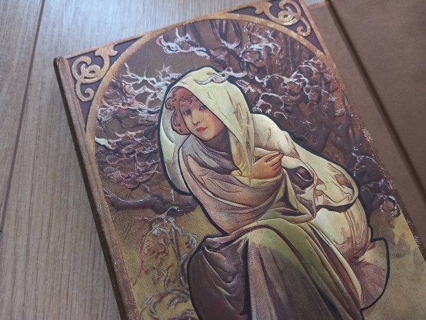 Paperbanks Alphonse Mucha Hiver notesz fzeth