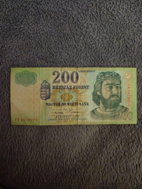 Papr 200 forint 2001 FD