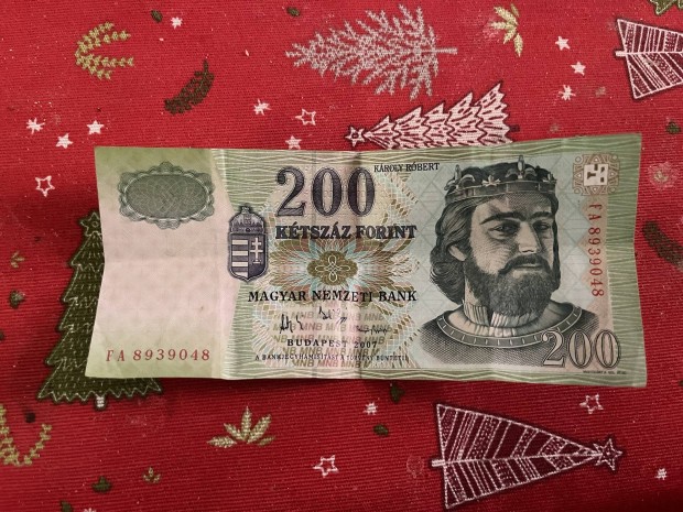 Papr 200 forintos 2007-es