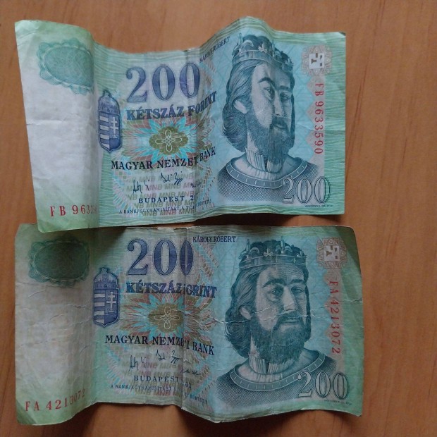 Papr 200 forintos, 200 Ft (2003, 2007)