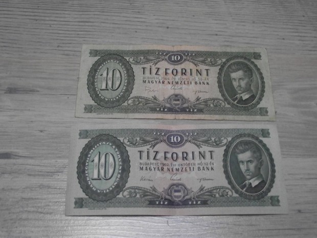 Paprpnz 10 forint