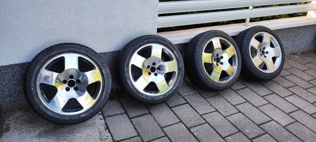 Parabol 5x100 7.5J R17 gyri Tt felni garnitra 