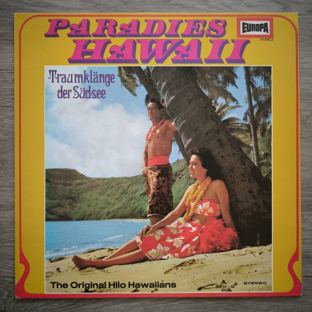 Paradies Hawaii bakelit lemez