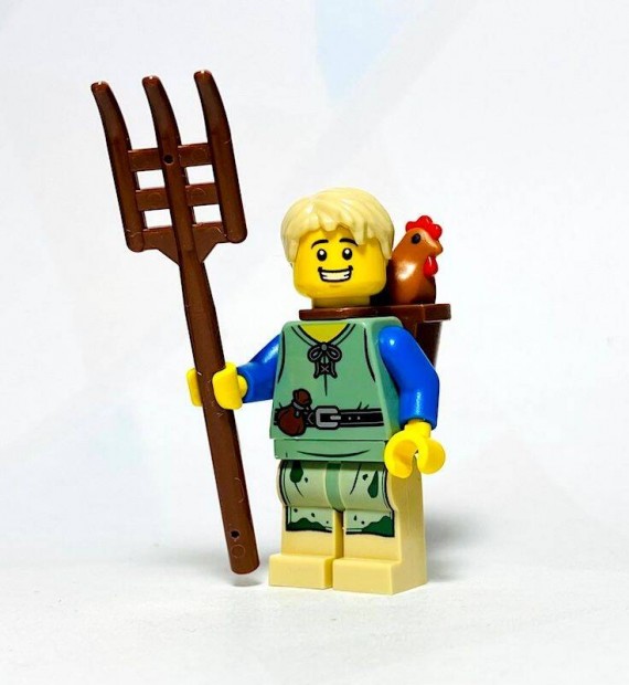 Paraszt Eredeti LEGO egyedi minifigura - Castle Kingdoms - j