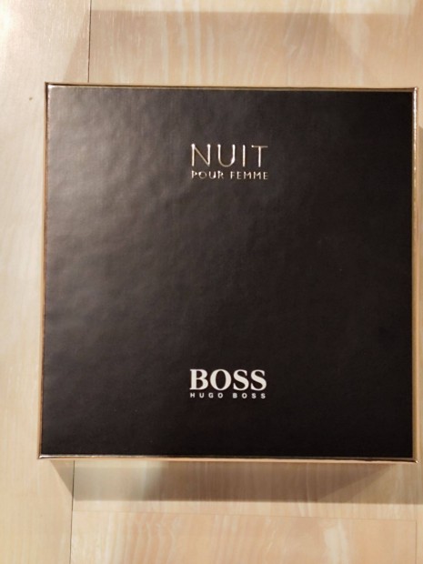 Parfm Boss Nuit 30ml + testpol Boss Nuit 50ml dszdobozban