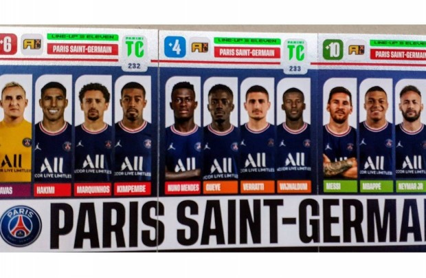 Paris Saint-Germain Line Up Eleven hrom focis krtya Top Class 2022