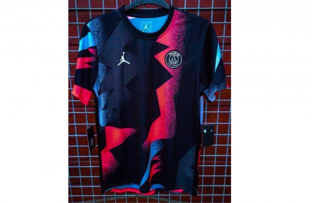 Paris Saint Germain eredeti Nike Jordan piros fekete mez (L)