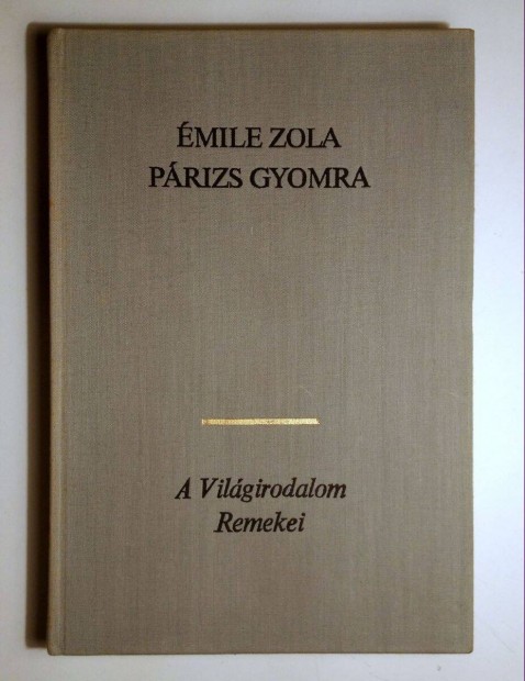 Prizs Gyomra (mile Zola) 1980 (8kp+tartalom)