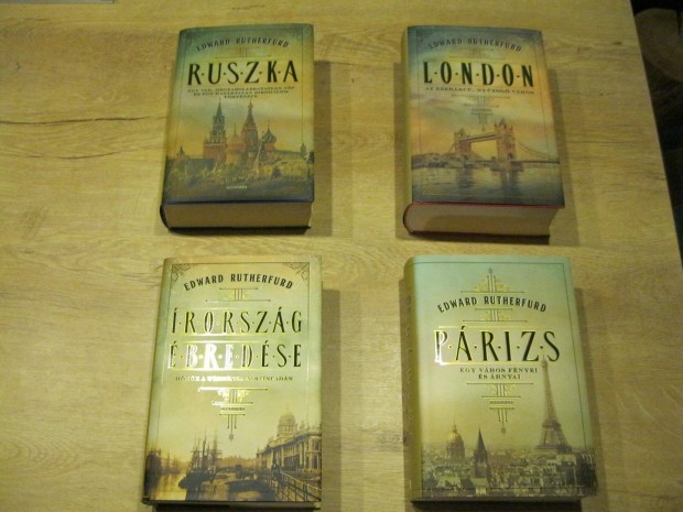 Prizs, London, Ruszka, Irorszg bredse c. knyvek