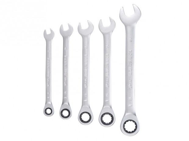 ParkSide Combination Spanner Set CR-V 5 rszes racsnis csillagkulcs,