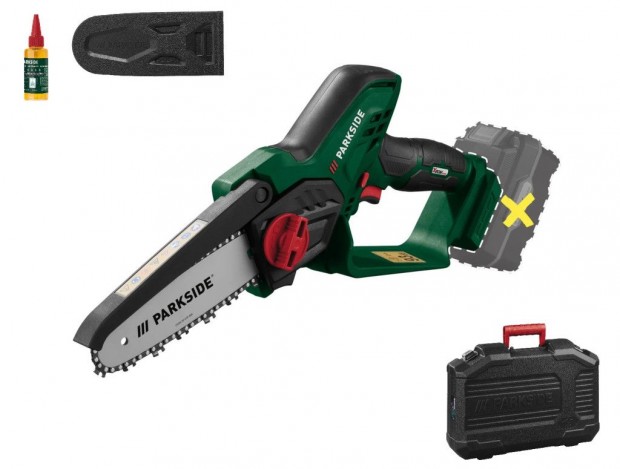ParkSide PAGHS 20-Li A1 SOLO 16 cm 20V X20V akkus kézi fűrész, akkumu