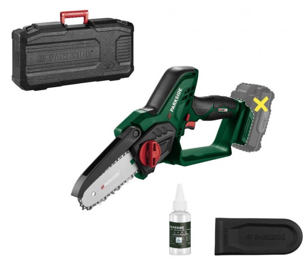ParkSide PAGHS 20-Li B2 SOLO 15 cm 20V X20V akkus kézi fűrész, akkumu