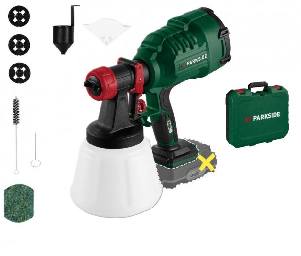 ParkSide PFSA 20-Li B2 / C3 SOLO X20 akkus, akkumultoros festkszr