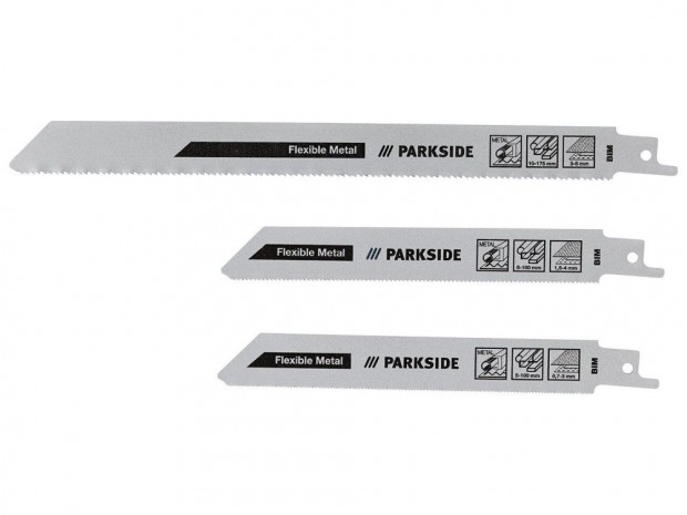 ParkSide PFSZ 3 FINE METAL 3 darabos finom fm frszlap kszlet orrf