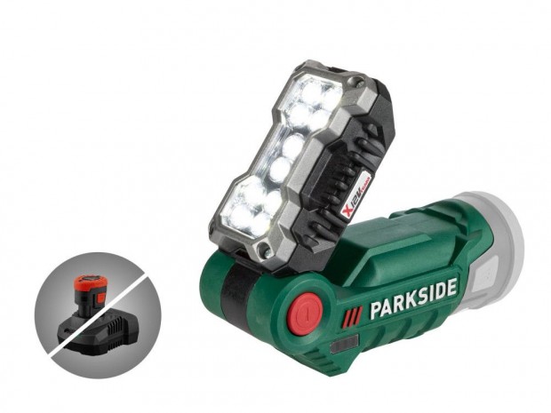 ParkSide PLLA 12 B2 SOLO 12V akkus LED munkalmpa 480 lm 6500K Cordle