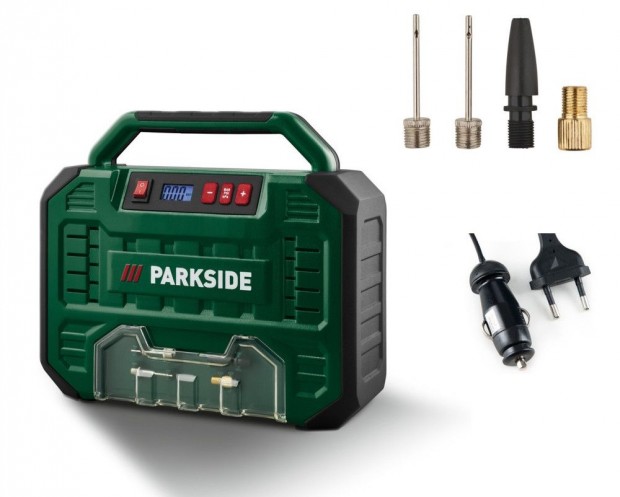 ParkSide PMK 150 A1 auts / hlzati 12V / 230V 150W 1 bar digitlis,