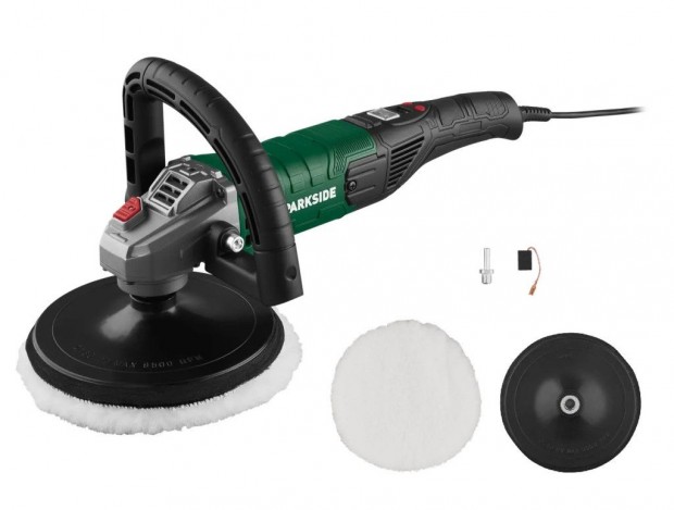 ParkSide PPM 1200 elektromos vezetékes plírozógép, 1200W 180 mm autó