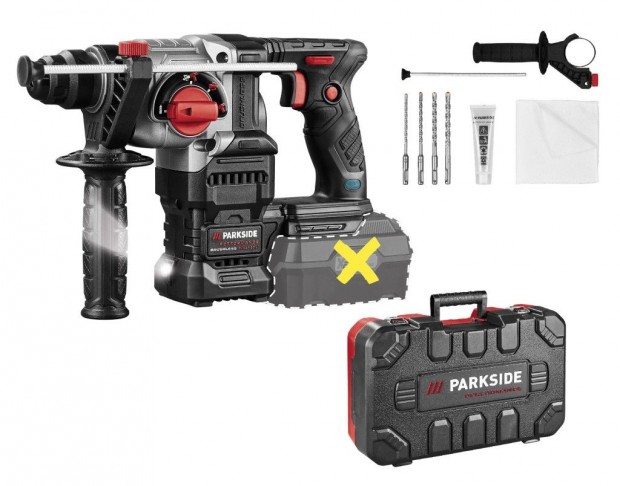 ParkSide Performance PKHAP 20-Li 1.9J A1 SOLO kombikalapács, X20V 20V