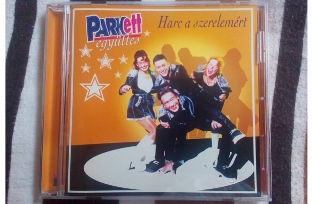 Parkett egyttes Harc a szerelemrt CD,j Ritkasg Posta magyar CD