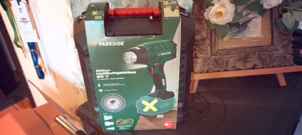 Parkside 20 v akkus hőlégfúvó új bontatlan