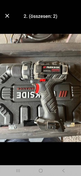 Parkside 60nm-es fúró-csavarozó eladó!