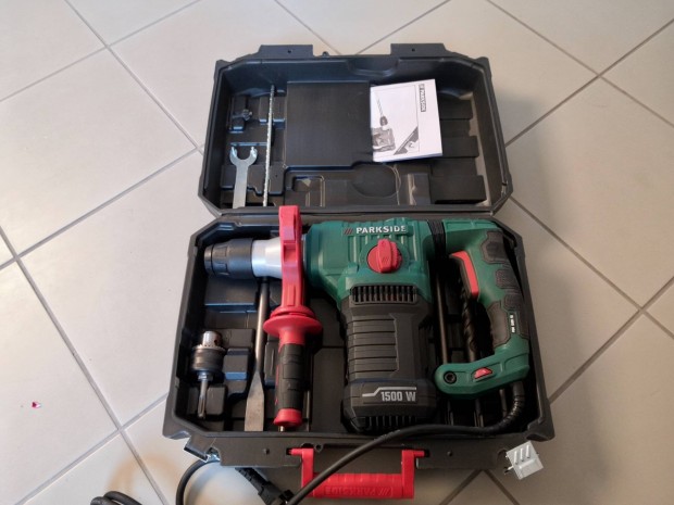 Parkside Pbh 1500 F6 1500W-os Vsgp, Bontkalapcs, 5J