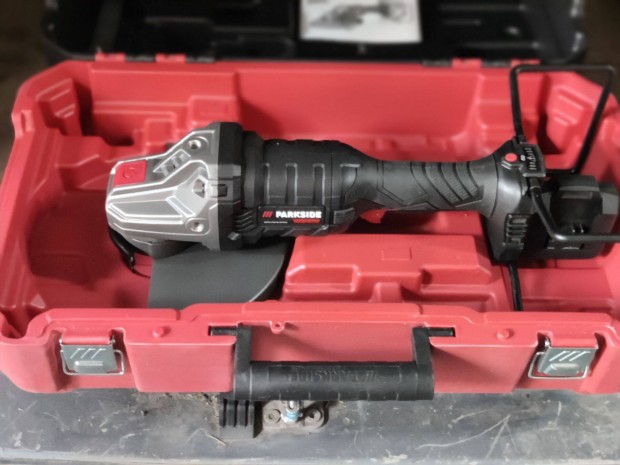 Parkside Performance 230 MM 40 Volt 2 akkus sarokcsiszoló Új