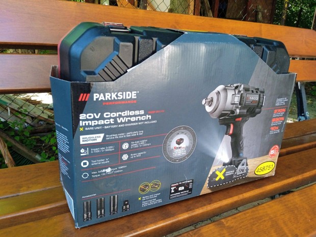 Parkside Performance Akkumulátoros Ütvecsavarozó Passp 20 C4