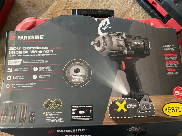 Parkside Performance akkus ütve csavarozó 1380nm