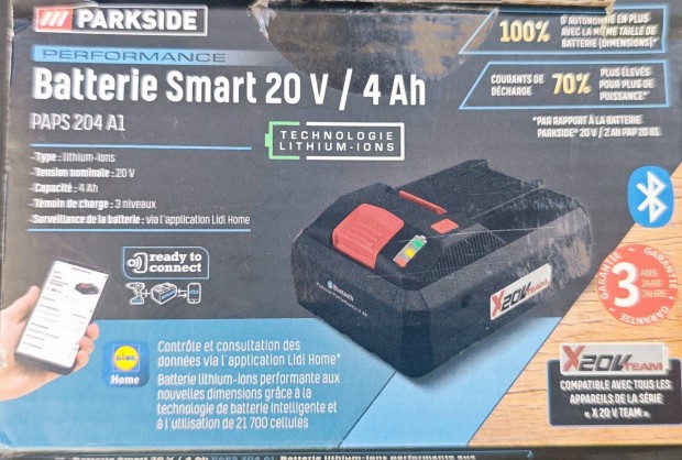Parkside Performance smart akku + t�lt� 