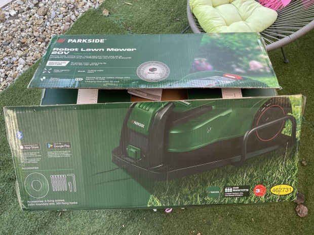 Parkside Robot Lawn Mover Fűnyíró 1000 m2