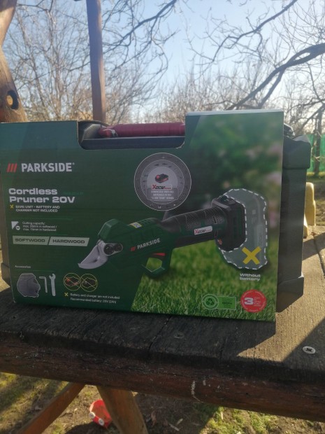 Parkside X20V Akkus Metszoll 