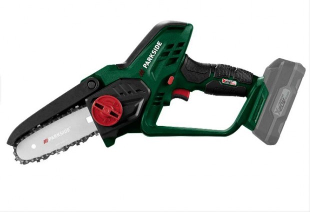 Parkside akkus láncfűrész 20 Volt+4 Ah smart akku+töltő, új, ingyengls