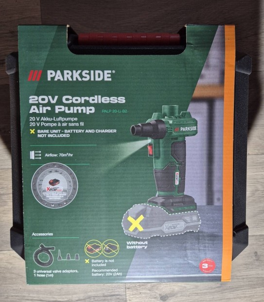 Parkside akkus légfúvó Palp 20-Li B2