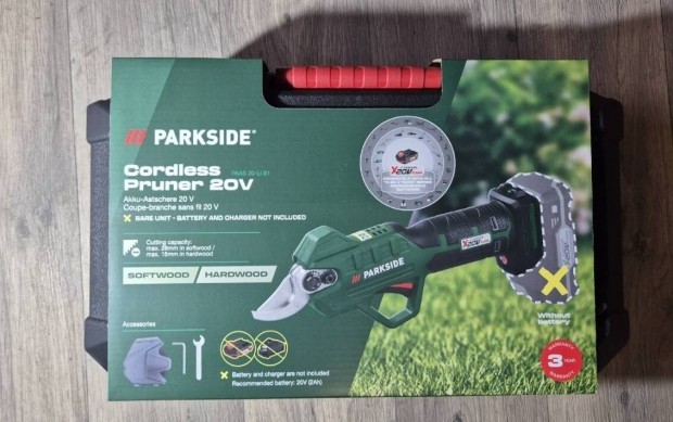 Parkside akkus metszőolló Paas 20-Li B1