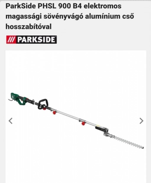 Parkside elektromos svnyvg
