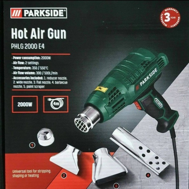 Parkside heat gun