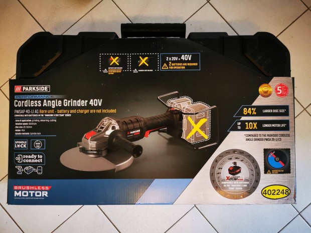 Parkside nagy flex 40v
