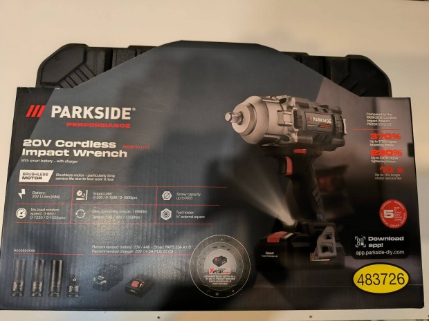 Parkside performance ütvecsavarozó