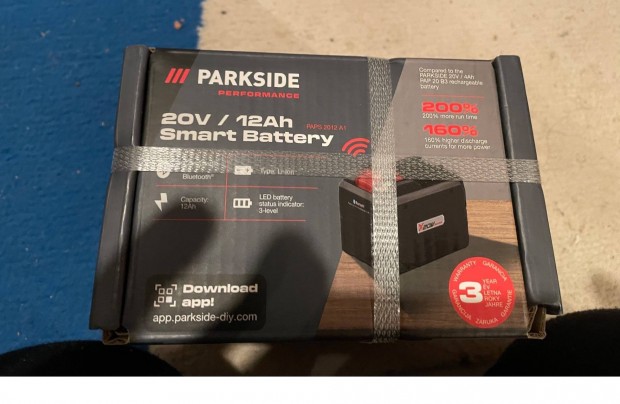 Parkside smart akku 20V 12a !