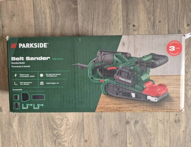 Parkside szalagcsiszoló Pbsd 600 B1